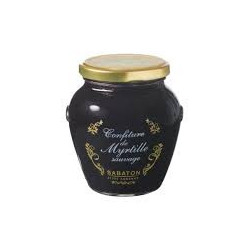 Confiture aux myrtilles sauvages